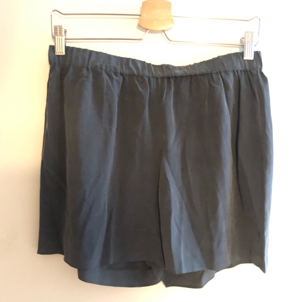 COS silk shorts